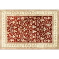 thumbnail image 1 of Ahgly Company Machine Washable Indoor Rectangle Traditional Khaki Gold Area Rugs, 2' x 4', 1 of 7