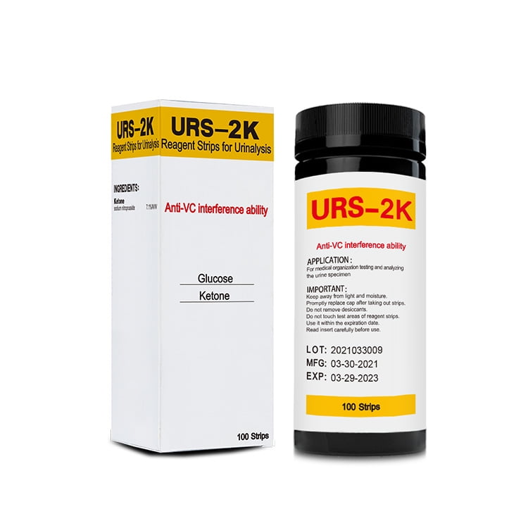 Nelisco Home and Professional Use;  Urine Test Kit Ketone/Glucose -(URS 2K)