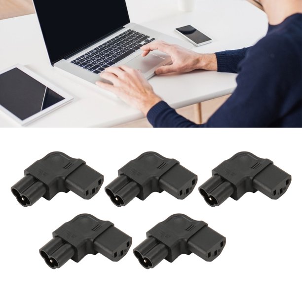 Adaptador IEC320 C6 A IEC320 C7, Plug And Play Adaptador De Corriente IEC320 C6 A IEC320 C7 Corriente De 2,5 A A 10 A Para Olla Arrocera Para Fuente De Alimentación Del Chasis De