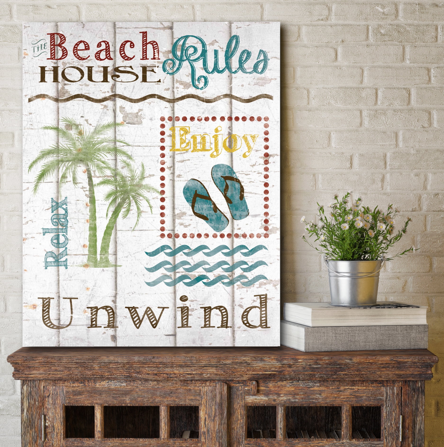 Summer Love I Gallery-Wrapped Canvas Wall Art, 16x20