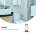 thumbnail image 2 of BRIGHTFUFU 4 Pcs Rouleaux de Porte de Douche Roues Argent Nylon pour Salle de Douche au Magasin, 2 of 8