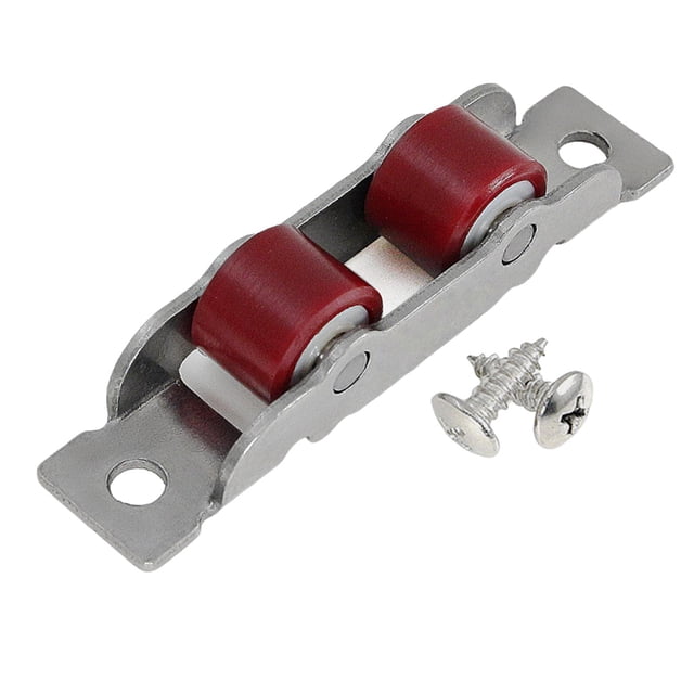 Rueda de Polea de Ventana para El Hogar, Rodillos Deslizantes para Puerta para Dormitorio, Oficina, Hogar Sunnimix rueda de la ranura de la polea de la ventana