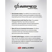 Selkirk Amped Control Invikta Pickleball Paddle – Midweight Composite Paddle for Spin & Control – USAPA Approved – for Beginner to Advanced Players, Indoor & Outdoor Use