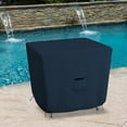 thumbnail image 6 of Square Patio Table Cover 12 Oz Waterproof 100% Weather Resistant Outdoor Square Table Cover with Air Pocket and Drawstrap for Snug Fit (Blue, 29" H x 49" W x 49" D), 6 of 7