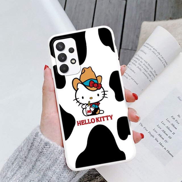 Para Samsung Galaxy A32 4G A 32 M32 5G Funda de silicona para teléfono Linda divertida Sanrio Kuromi Melody Cartoon Coque Funda suave para GalaxyA32 xuanjing unisex