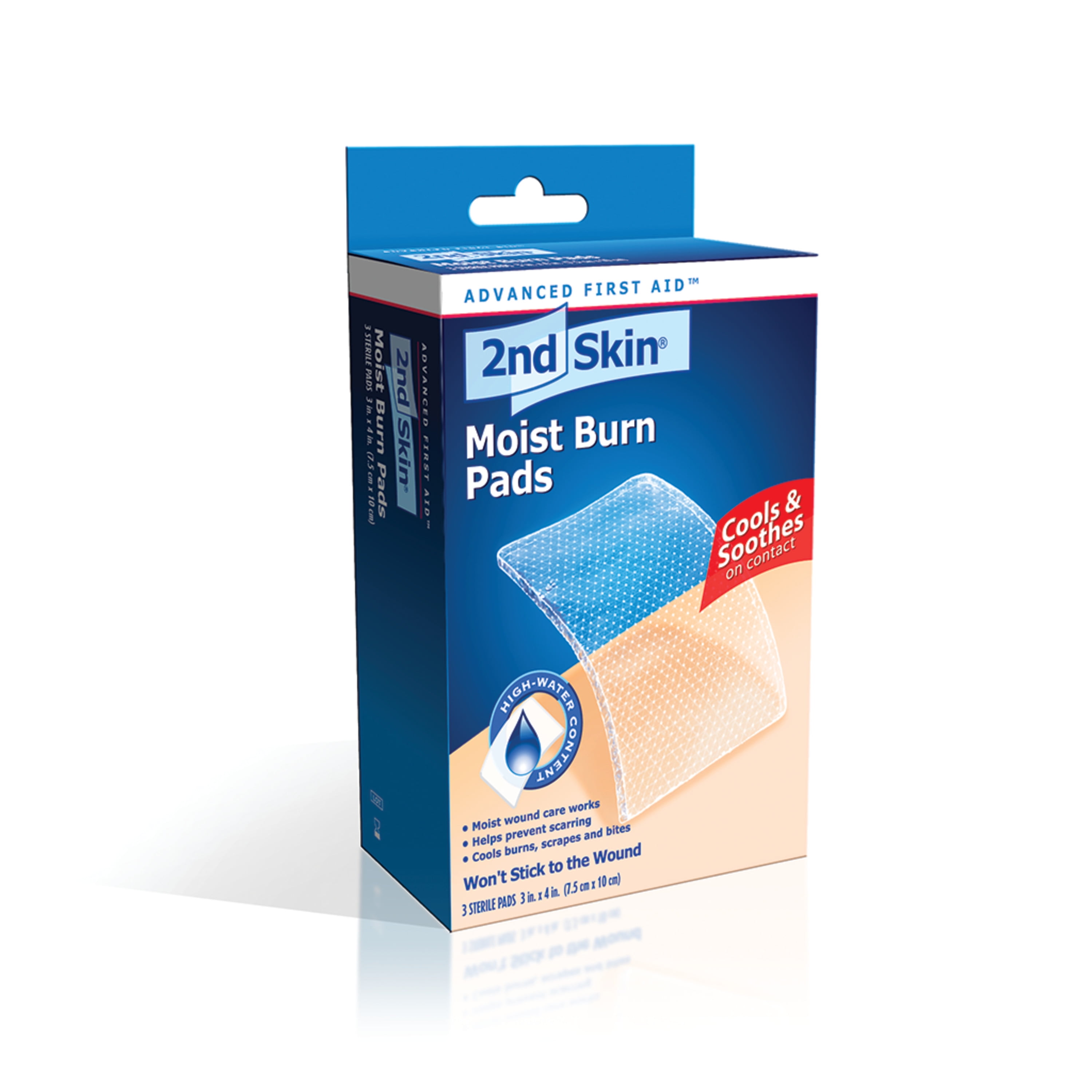 Spenco 2nd Skin Moist Burn Pads - 3" x 4" (3 Pads)