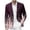 Blazer 207#Dark Purple, variant on oqasdz Mens Suit Jacket Glitter Print Jacket for Event Stylish Lapel Design Shiny Classic Fit Stretch Dress Coat Daily Formal Outdoor Activities