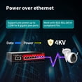 thumbnail image 2 of Conmutador PoE gestionado STEAMEMO de 10 puertos Gigabit 8 PoE+ 120 W, 2 of 9