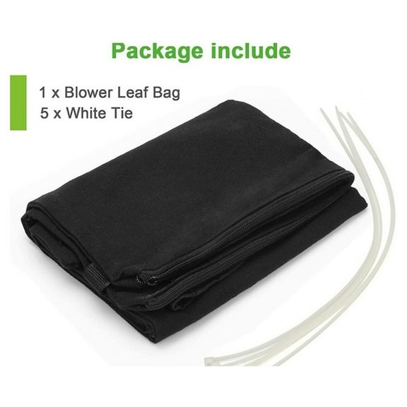 Leaf Blower Replacement Bag Leaf Blower Vacuum Bag with and Shoulder Strap Smile Home