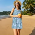 thumbnail image 6 of Saiise Scooby-Doo Print Women's Sleeveless Knee-Length Dress with Pockets Casual Summer Tank Dress, 6 of 7
