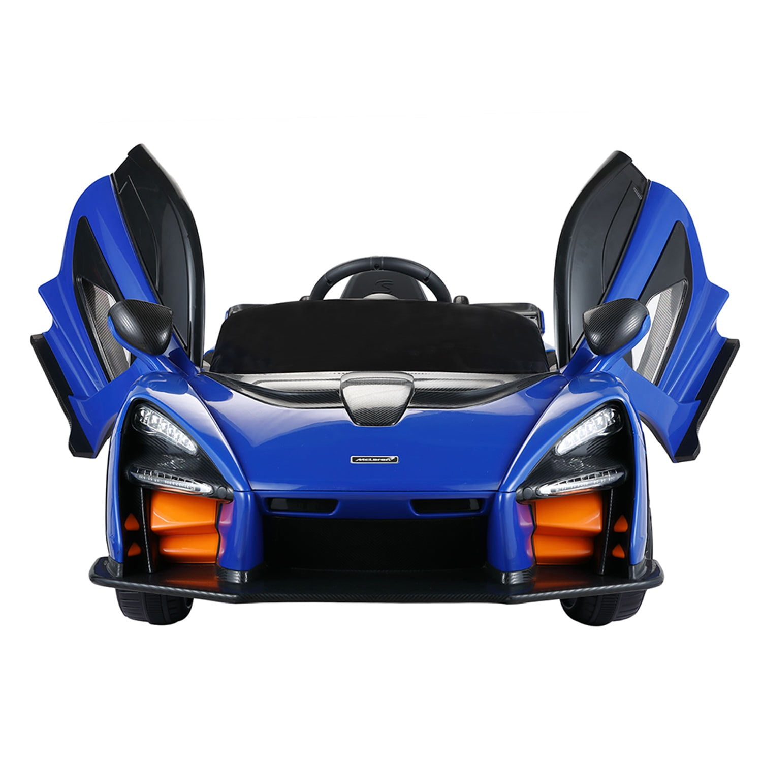 CIPACHO 12 V Kids Electric Ride On Cars, Licensed Mclaren Roadster Battery Powered Sports Car Toy with 2 Speeds, Parent Control, Sound System, Blue CIPACHO 12 V Kids Electric Ride On Cars, Licensed Mclaren Roadster Battery Powered Sports Car Toy with 2 Speeds, Parent Control, Sound System, Blue