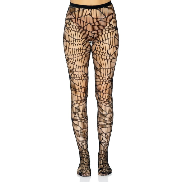 Spider Web Pattern Fishnet Tights for Dance Party/Halloween
