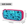 thumbnail image 4 of Goofa World Turtle Day Pattern Big Capacity Pencil Pen Case Office College Large Storage High Capacity Bag Pouch Holder Box Organizer, 4 of 9
