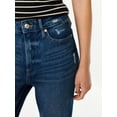 thumbnail image 4 of Free Assembly Women's Super High Rise Straight Jeans, 4 of 6
