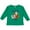 Kelly Green, variant on Farmer Boy with Happy Farm Animals Boys or Girls Long Sleeve Toddler T-Shirt