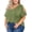 D1-Olive, variant on SHOWMALL Plus Size Tunic for Women Cold Shoulder Top Black 3X Blouse Short Sleeve Clothing V Neck Shirts Summer Clothes