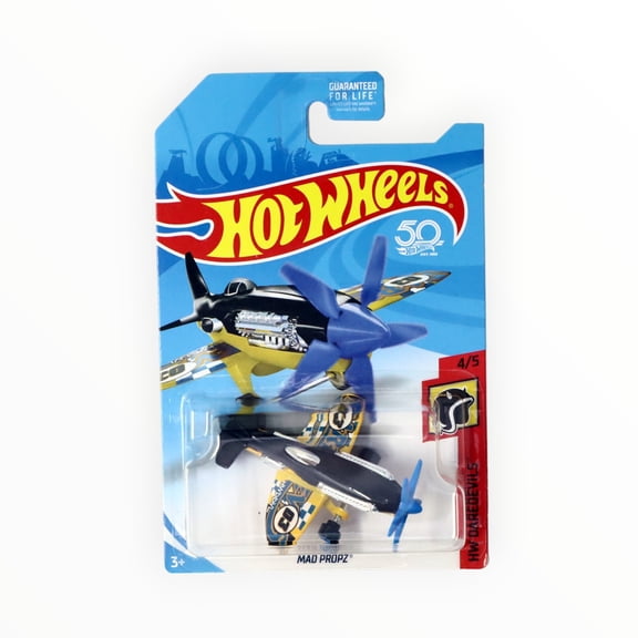 Hot Wheels Mad Propz - Blue Chase - 2018 Mainline
