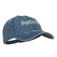thumbnail image 5 of Portland Embroidered Washed Buckled Cap - Navy OSFM, 5 of 5