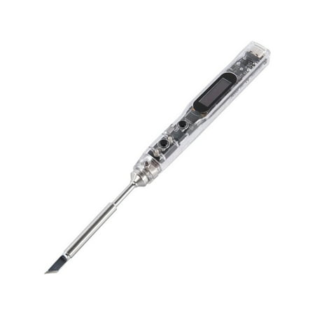

Intelligent Electric Soldering Iron Portable Soldering Pen 0.91inch OLED Display PC Housing High Precise Control with 0-450℃ Adjustment Function