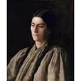 thumbnail image 2 of Thomas Eakins 15x17 Black Ornate Wood Framed Double Matted Museum Art Print Titled - Mother (Annie Williams Gandy) (ca. 1903), 2 of 5