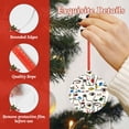 thumbnail image 4 of KLL Aabstract Eyes Pattern Acrylic Christmas Ornaments,1 PCS Xmas Tree Decor with Ribbon 3" Christmas Décor Christmas Pendant for Hanging on Tree & Party Favors-Round Shape, 4 of 7