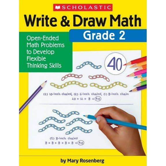 Write & Draw Math: Grade 2, (Paperback)