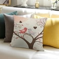 thumbnail image 3 of BANET Throw Pillow Cushion Cover, on Branch Shapes Environment Print, Decorative Square Accent Pillow Case 20x20in, 3 of 5