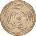thumbnail image 2 of nuLOOM Akara Swirl Braided Jute Area Rug, 4', Natural, 2 of 2