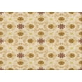 thumbnail image 1 of Ahgly Company Machine Washable Indoor Rectangle Transitional Khaki Gold Area Rugs, 7' x 9', 1 of 7