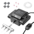 thumbnail image 1 of Bomba de Aire AQQA AQ0067 15W 4 Salidas Ajustable 1000 Gal 110V, 1 of 6