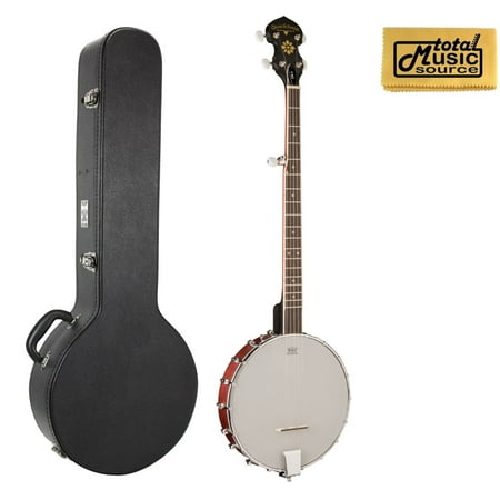 Oscar Schmidt OB3 5-String Banjo With Hard Case