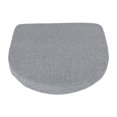 thumbnail image 2 of Almohadillas para silla Cojín para asiento de silla de comedor perfecl Gris claro, 2 of 8