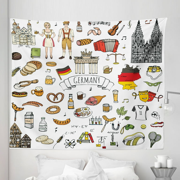 German tapestry wall hanging hot sale