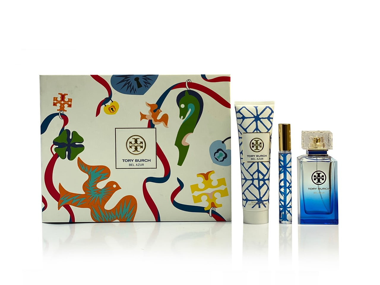 Tory Burch Bel Azur Perfume Gift Set for Women, 3 Pieces 