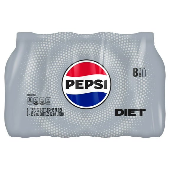 Pepsi Soda Diet - 8-12 Fl. Oz.