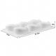 thumbnail image 3 of 6 Cavity Large Leaf Baking Pan Silicone Molds for Chocolate Candy Gummy Gelatin Jello Jelly Mousse Cake Wax Melt Plaster Ice Cube Tray, 3 of 5