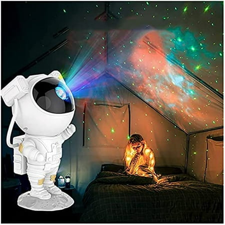 USB Astronaut Projector Starry Sky Galaxy Stars Projector Night Light LED Lamp