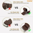 thumbnail image 6 of WHIPPY Kids Boys Adjustable Belts, Toddler Elastic Belts with Square Buckle for Boys Girls, 6 of 8