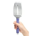 thumbnail image 5 of Olivia Garden Finger Brush Scalp-Hugging & Vented Paddle Hair Brush FB-MD (Medium), 5 of 8