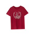 thumbnail image 4 of Camiseta de mujer Camiseta básica Camiseta de cuello redondo de moda femenina para caminar y desplazarse SG, 4 of 7
