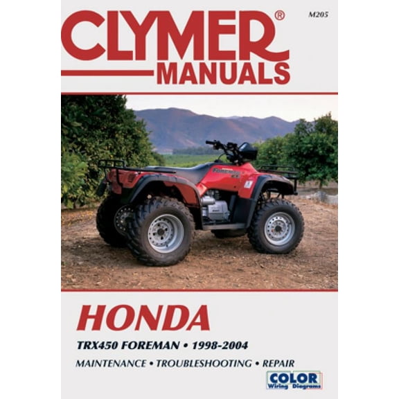 Honda TRX450 Foreman Series ATV (1998-2004) Service Repair Manual ^