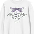 thumbnail image 2 of Gilmore Girls Dragonfly Inn Men's White Sweatshirt
-Small, 2 of 3