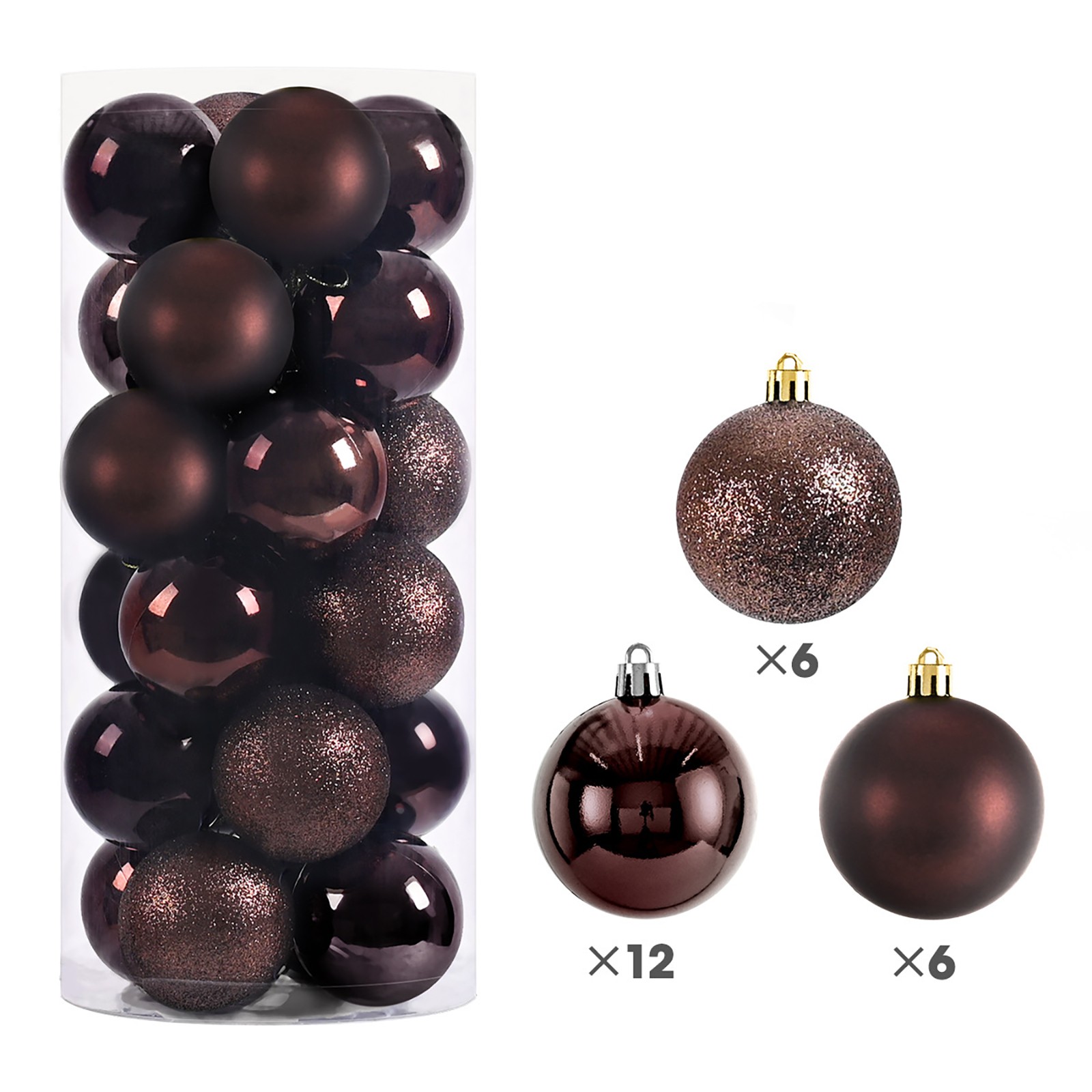 Christmas Balls Decoration Balls Party Rose Gold Wedding Home Lake Blue ...