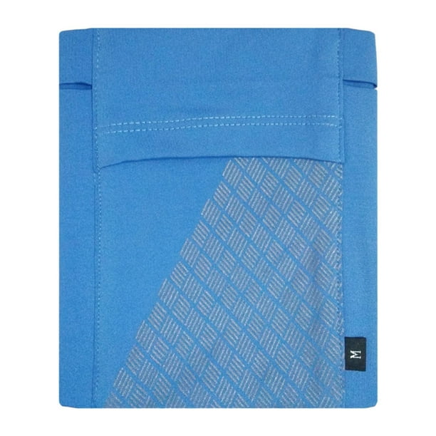 Bolsa para el brazo para teléfono, billetera de bolsillo, multifuncional, portátil, para correr Azul