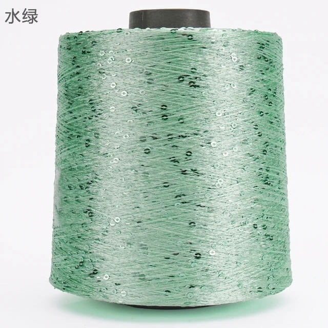 500G Summer Ice Silk Glitter Yarn Sequin Yarn Hand Crochet Thread Knitting Clothes Needlework