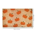 thumbnail image 2 of Pumpkin Welcome Doormat With Halloween Fall Decorative Design, Non-Slip Coir Style Floor Mat For Indoor Outdoor, Suitable For Entrance Porch Camping Rv Home Use, 2 of 4