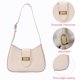 thumbnail image 3 of Bolso de hombro para mujer Bolso de mano de moda Monedero pequeño Bolso de mano Bolso de mano con cinturón ajustable, 3 of 5