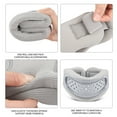 thumbnail image 5 of Fasiaou Neck Brace for Pain Relief and Support 3D Ergonomic Cervical Collar Adjustable Posture Corrector Anti Snoring Sleep Aid Breathable Comfortable Neck Protector, 5 of 6