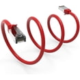 thumbnail image 2 of Nippon Labs 60CAT8-10-26RD Cat8 Ethernet Cable 3 feet Slim Series - Red | 2GHz, 40G, S/FTP, 2 of 5