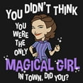 thumbnail image 2 of Girl's Marvel WandaVision Animated Agatha Magical Girl  Graphic Tee Black Small, 2 of 4